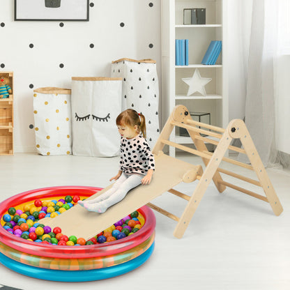 3-in-1 Foldable & Adjustable Climbing Triangle Set for Kids