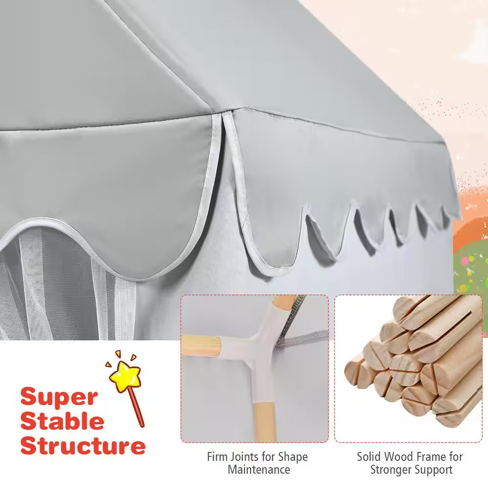 Kids Play Tent Large Playhouse with Mat
