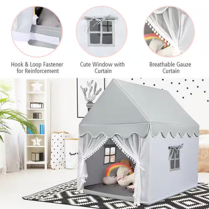 Kids Play Tent Large Playhouse with Mat