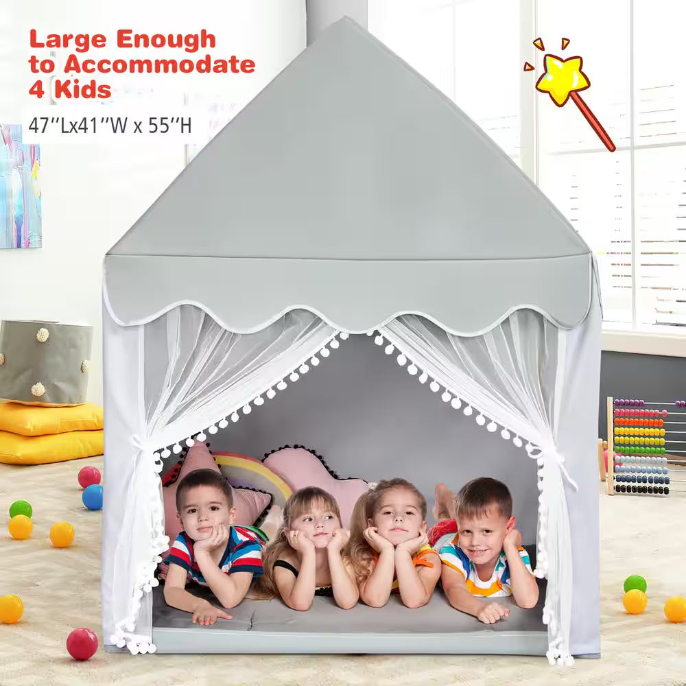 Kids Play Tent Large Playhouse with Mat